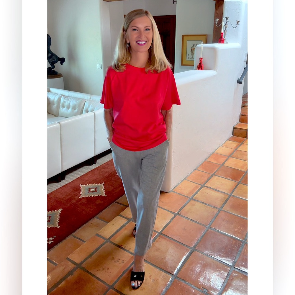 NWT Ladies Gray Sweatpants-S-Pockets - Picture 3 of 8